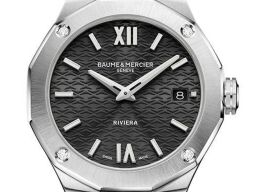 Baume & Mercier Riviera M0A10724 (2024) - Grey dial 36 mm Steel case