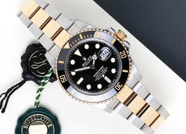 Rolex Submariner Date 126613LN (2022) - Zwart wijzerplaat 41mm Goud/Staal