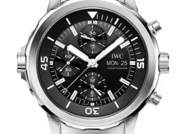 IWC Aquatimer Chronograph IW376804 (2026) - Zwart wijzerplaat 44mm Staal