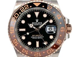 Rolex GMT-Master II 126711CHNR (2023) - Black dial 40 mm Gold/Steel case