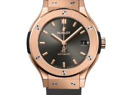 Hublot Classic Fusion Racing Grey 565.OX.7081.RX (2025) - Grey dial 38 mm Rose Gold case