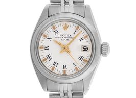 Rolex Lady-Datejust 6917 (1977) - White dial 26 mm Steel case