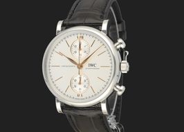 IWC Portofino Chronograph IW391406 (2022) - Zilver wijzerplaat 39mm Staal