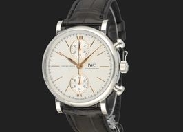 IWC Portofino Chronograph IW391406 (2022) - Zilver wijzerplaat 39mm Staal