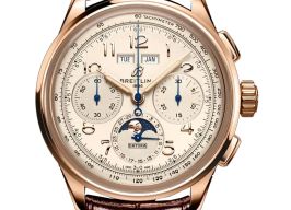 Breitling Premier B25 RB2510371G1P1 (2026) - Silver dial 42 mm Red Gold case