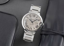 Cartier Ballon Bleu 42mm W69012Z4 (Unknown (random serial)) - Silver dial 42 mm Steel case