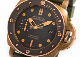 Panerai Luminor Submersible PAM00968 (2019) - Bruin wijzerplaat 47mm Brons