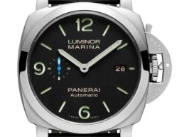 Panerai Luminor Marina 1950 3 Days Automatic PAM01312 (2026) - Zwart wijzerplaat 44mm Staal