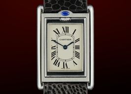 Cartier Tank 2405 (2002) - White dial 24 mm Steel case