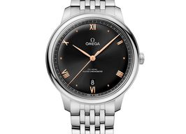 Omega De Ville 434.10.40.20.01.001 (2025) - Zwart wijzerplaat 40mm Staal