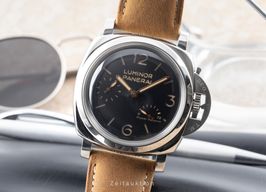 Panerai Luminor 1950 3 Days Power Reserve PAM00423 (Unknown (random serial)) - Black dial 47 mm Steel case