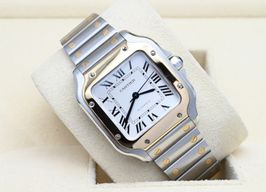 Cartier Santos W2SA0007 (2020) - Wit wijzerplaat 35mm Staal
