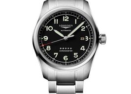 Longines Spirit L3.811.4.53.6 (2025) - Black dial 42 mm Steel case