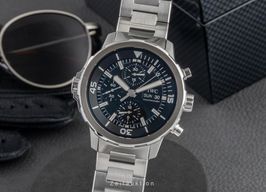 IWC Aquatimer Chronograph IW376804 (Unknown (random serial)) - Black dial 44 mm Steel case