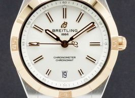 Breitling Chronomat 36 U10380101A1U1 (2023) - White dial 36 mm Gold/Steel case