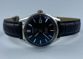 TAG Heuer Carrera Calibre 5 WAR211A (Unknown (random serial)) - Black dial 39 mm Steel case