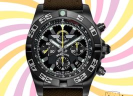 Breitling Chronomat 44 Blacksteel MB01109L.BD48.109W (2019) - Black dial 44 mm Steel case