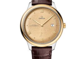 Omega De Ville 434.23.41.20.08.001 (2025) - Champagne wijzerplaat 41mm Goud/Staal