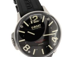 U-Boat Capsoil 8110 (Onbekend (willekeurig serienummer)) - Zwart wijzerplaat 46mm Staal