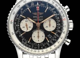 Breitling Navitimer AB0121 (2021) - Zwart wijzerplaat 43mm Staal