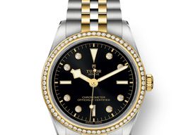 Tudor Black Bay S&G 79653 (2024) - Black dial 36 mm Gold/Steel case