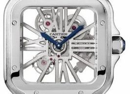 Cartier Santos WHSA0015 (2025) - Transparent dial 40 mm Steel case