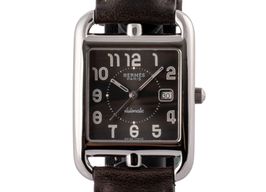 Hermès Cape Cod CC1.710 (Unknown (random serial)) - Brown dial 30 mm Steel case
