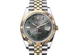 Rolex Datejust 41 126333 (2025) - Grijs wijzerplaat 41mm Goud/Staal