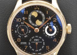 IWC Portuguese Perpetual Calendar IW502119 (2008) - Black dial 44 mm Rose Gold case