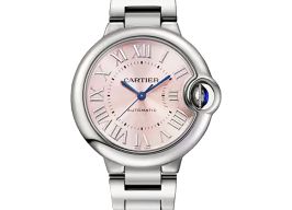 Cartier Ballon Bleu 33mm WSBB0068 (2025) - Pink dial 33 mm Steel case