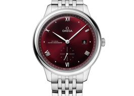 Omega De Ville 434.10.41.20.11.001 (2025) - Rood wijzerplaat 41mm Staal
