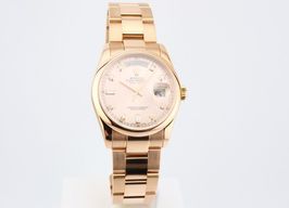 Rolex Day-Date 36 118205 (2002) - Pink dial 36 mm Rose Gold case