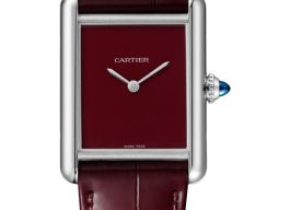 Cartier Tank WSTA0113 (2026) - Red dial 34 mm Steel case