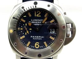 Panerai Luminor Submersible PAM00087 (2005) - Blauw wijzerplaat 44mm Staal