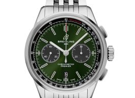 Breitling for Bentley AB0118A11L1A1 (2023) - Green dial 42 mm Steel case