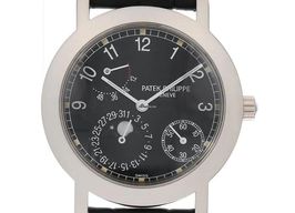 Patek Philippe Complications 5055G-001 (1998) - Zwart wijzerplaat 37mm Witgoud