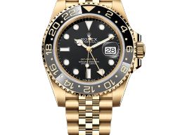 Rolex GMT-Master II 126718GRNR (2025) - Black dial 40 mm Yellow Gold case
