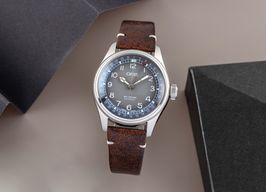 Oris Miles Tonneau 01 754 7779 4063-Set (2023) - Grey dial 38 mm Steel case