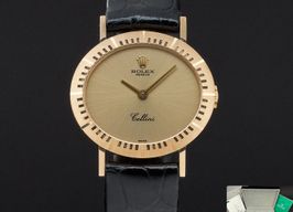 Rolex Cellini 4081 (1995) - Champagne wijzerplaat 25mm Geelgoud