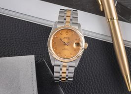 Tudor Prince Date 74033 (Unknown (random serial)) - Champagne dial 34 mm Gold/Steel case