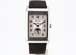 Jaeger-LeCoultre Grande Reverso 273.8.84 (Unknown (random serial)) - Silver dial 30 mm Steel case