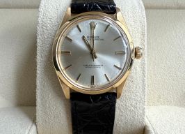 Rolex Oyster Perpetual 1002 (1966) - Zilver wijzerplaat 34mm Geelgoud