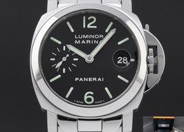 Panerai Luminor Marina Automatic PAM00050 (2006) - Zwart wijzerplaat 40mm Staal