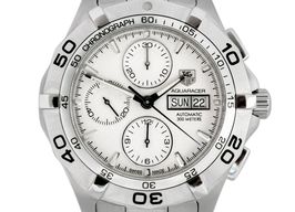 TAG Heuer Aquaracer 300M CAF2110 (2013) - White dial 43 mm Steel case