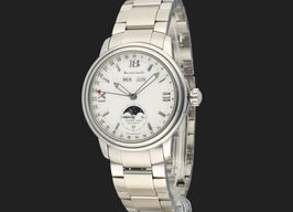 Blancpain Léman Moonphase 2763-1127 (1997) - White dial 39 mm Steel case
