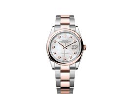 Rolex Datejust 36 126201 (2025) - Pearl dial 36 mm Gold/Steel case