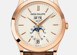 Patek Philippe Annual Calendar 5396R-011 (2025) - Zilver wijzerplaat 39mm Roségoud