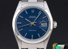 Rolex Oyster Precision 6694 (1978) - Blauw wijzerplaat 34mm Staal