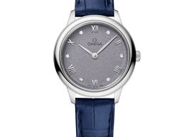 Omega De Ville 434.13.28.60.53.001 (2025) - Paars wijzerplaat 28mm Staal