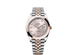 Rolex Datejust 41 126301 (2025) - Pink dial 41 mm Gold/Steel case